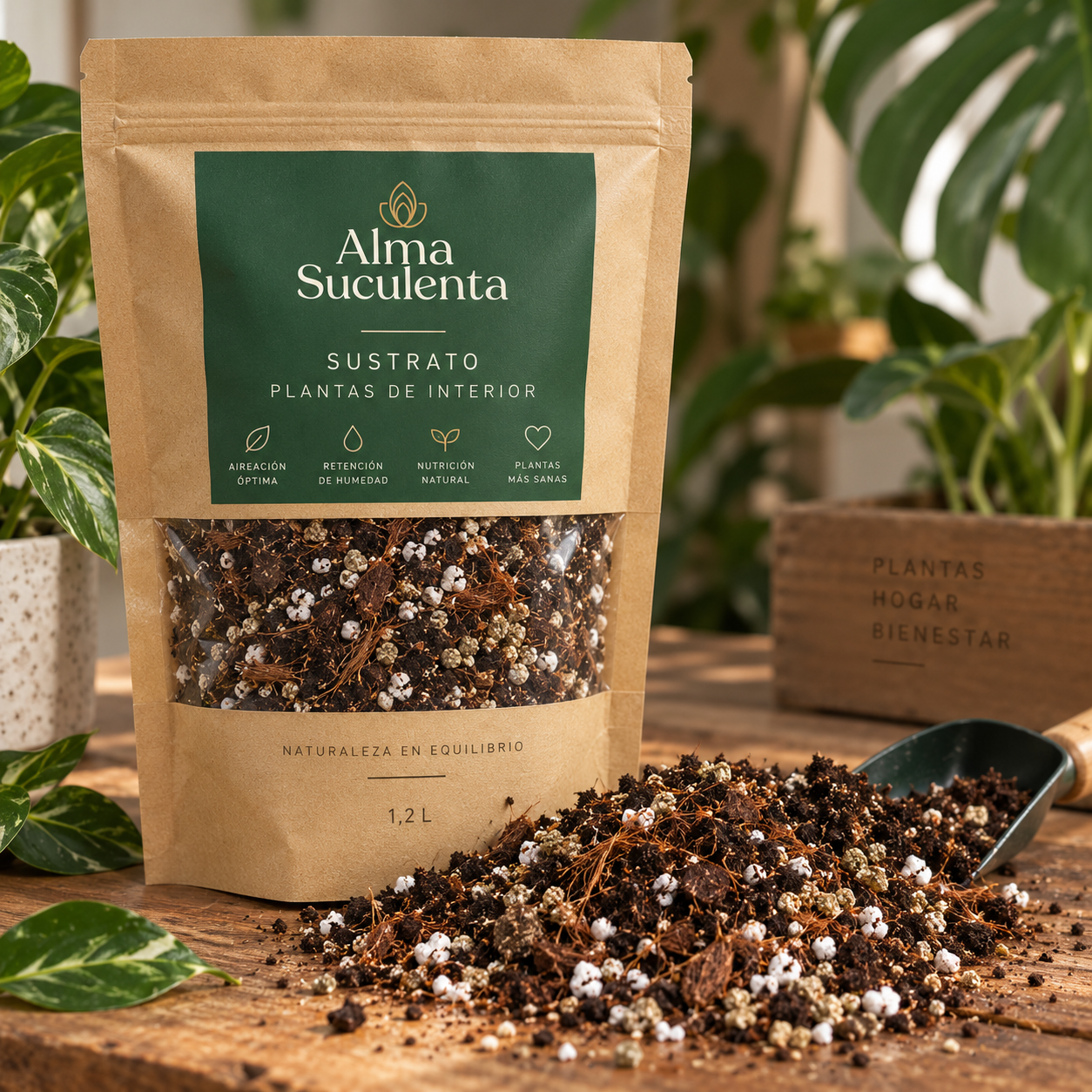 Sustrato Plantas Interior 1.2 L