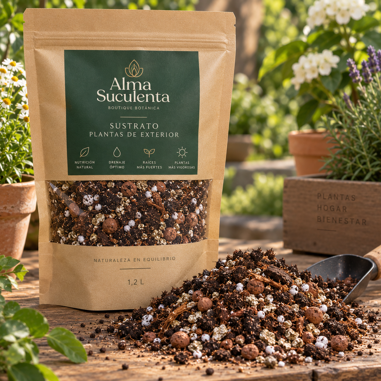 Sustrato Plantas Exterior 1.2 L
